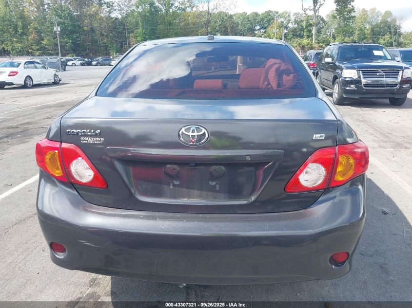 2009 Toyota Corolla Le VIN: 1NXBU40E59Z047123 Lot: 43307321