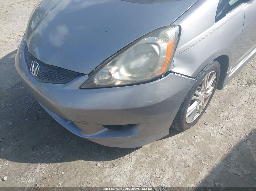 2009 Honda Fit Sport VIN: JHMGE88499S026943 Lot: 43307332