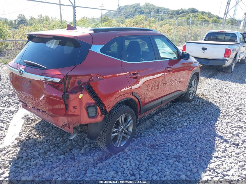 2021 KIA SELTOS S - KNDEUCAA3M7104076