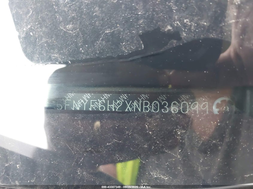 2022 HONDA PILOT AWD SPECIAL EDITION - 5FNYF6H2XNB036099