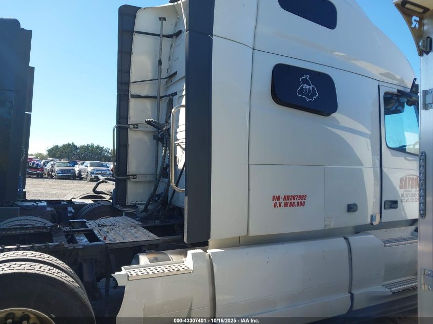 2022 Volvo Vnl VIN: 4V4NC9EHXNN287992 Lot: 43307401