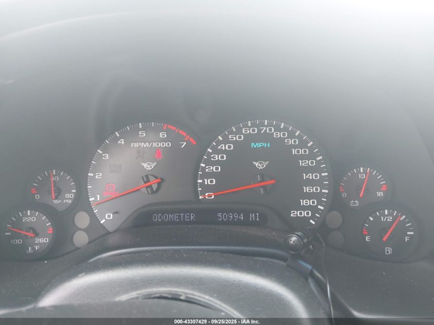 1999 Chevrolet Corvette Hardtop VIN: 1G1YY12G9X5126813 Lot: 43307429