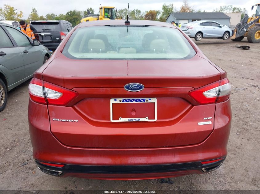2014 Ford Fusion Se VIN: 3FA6P0H96ER340338 Lot: 43307447