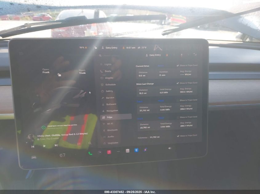 2023 Tesla Model Y Awd/Long Range Dual Motor All-Wheel Drive VIN: 7SAYGDEE1PA161365 Lot: 43307452