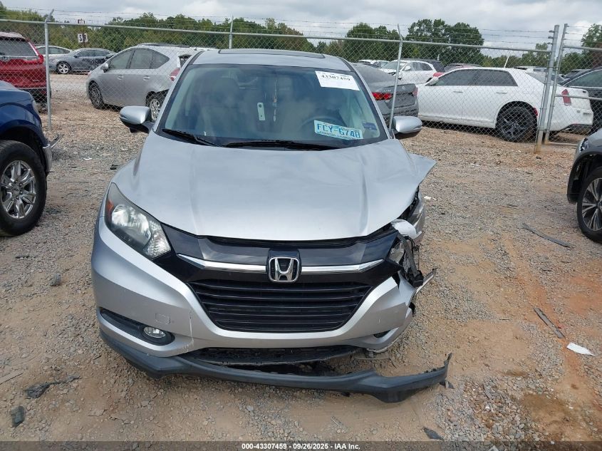 2016 Honda Hr-V Ex VIN: 3CZRU5H59GM712727 Lot: 43307459