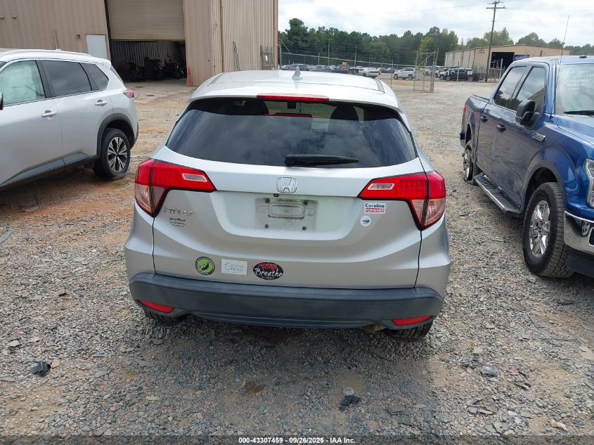 2016 Honda Hr-V Ex VIN: 3CZRU5H59GM712727 Lot: 43307459