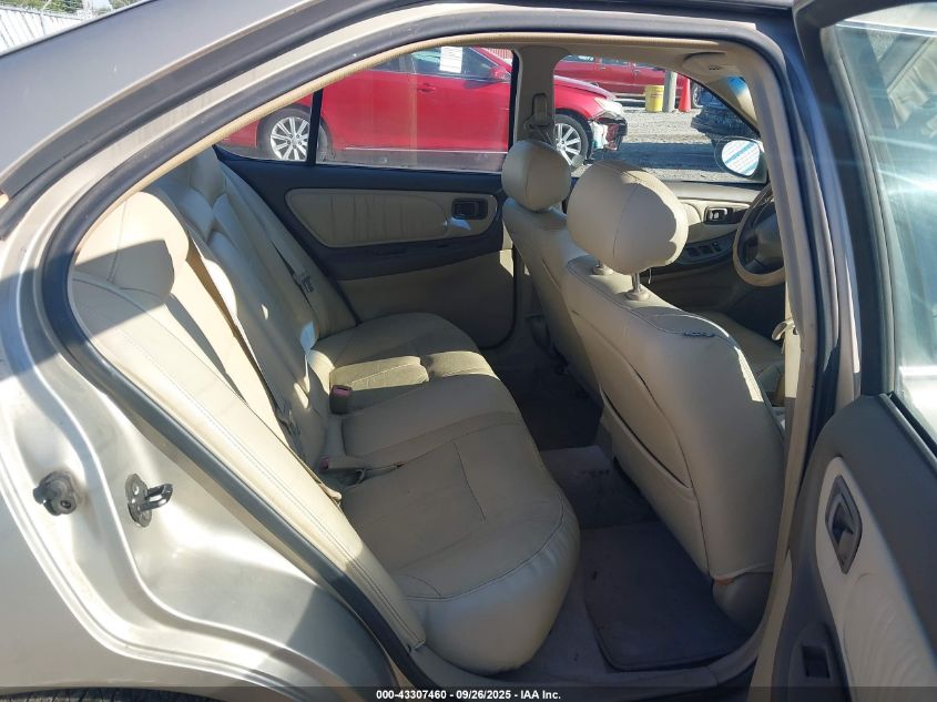 2000 Nissan Altima Gle/Gxe/Se VIN: 1N4DL01A7YC125559 Lot: 43307460