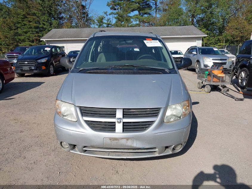 2007 Dodge Grand Caravan Sxt VIN: 2D4GP44L37R355396 Lot: 43307512