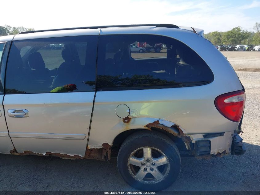 2007 Dodge Grand Caravan Sxt VIN: 2D4GP44L37R355396 Lot: 43307512