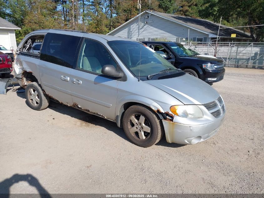 2007 Dodge Grand Caravan Sxt VIN: 2D4GP44L37R355396 Lot: 43307512