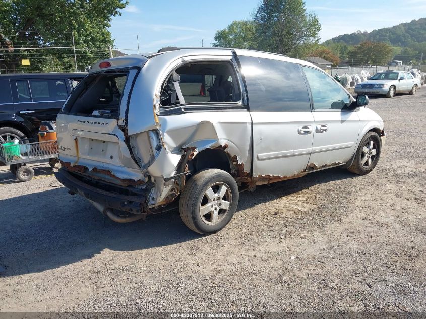 2007 Dodge Grand Caravan Sxt VIN: 2D4GP44L37R355396 Lot: 43307512