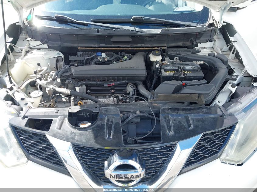 2016 Nissan Rogue S/Sl/Sv VIN: 5N1AT2MT0GC880391 Lot: 43307543