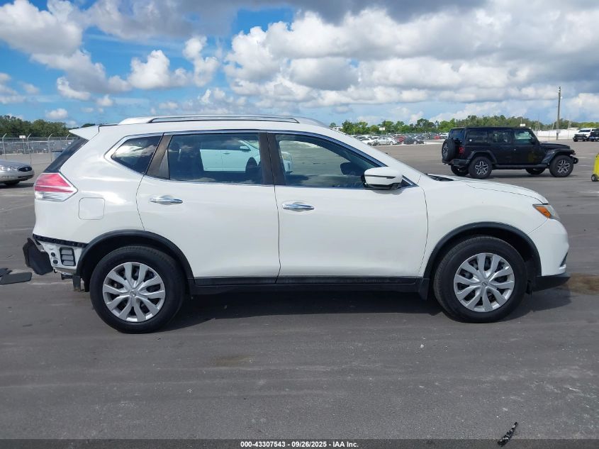 2016 Nissan Rogue S/Sl/Sv VIN: 5N1AT2MT0GC880391 Lot: 43307543