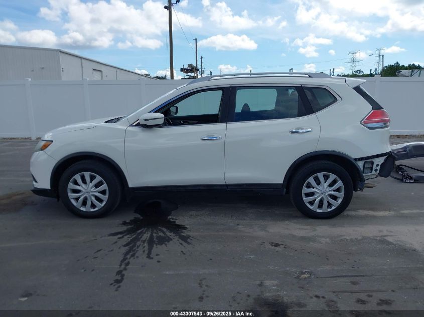 2016 Nissan Rogue S/Sl/Sv VIN: 5N1AT2MT0GC880391 Lot: 43307543