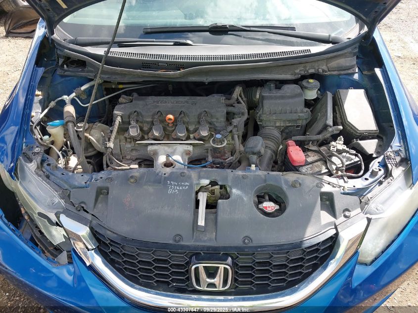 2013 Honda Civic Ex VIN: 19XFB2F81DE054417 Lot: 43307547