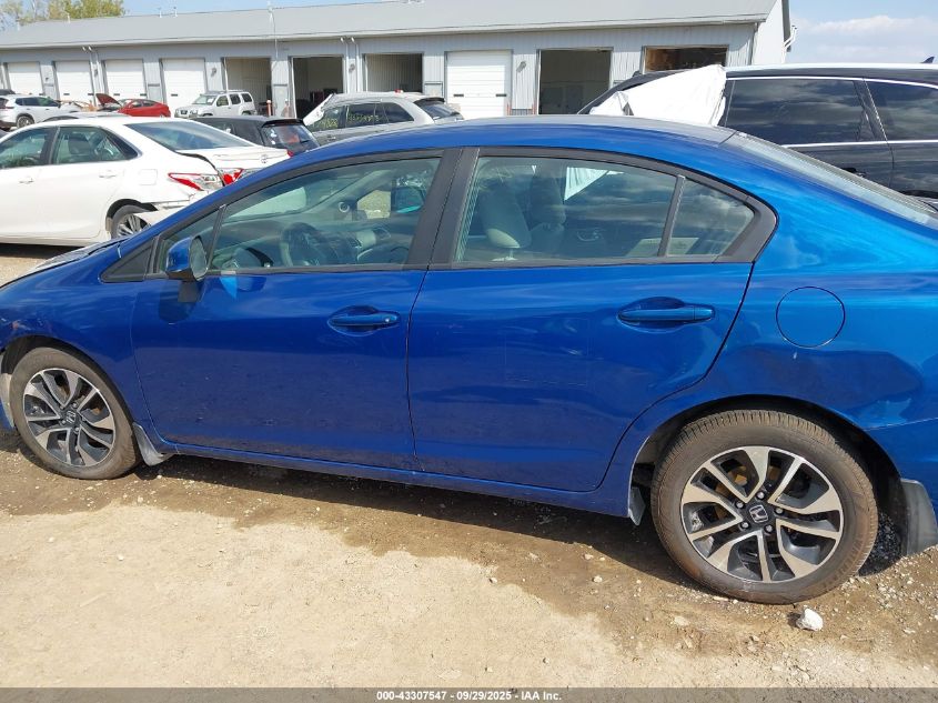 2013 Honda Civic Ex VIN: 19XFB2F81DE054417 Lot: 43307547