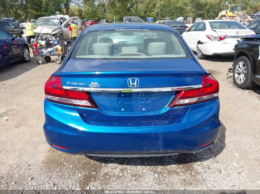 2013 Honda Civic Ex VIN: 19XFB2F81DE054417 Lot: 43307547