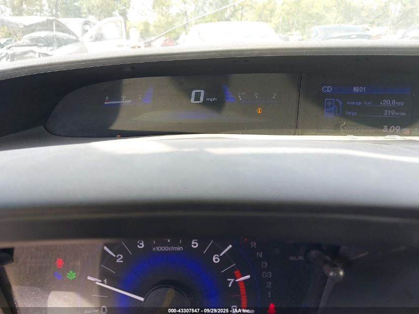 2013 Honda Civic Ex VIN: 19XFB2F81DE054417 Lot: 43307547