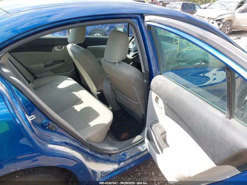 2013 Honda Civic Ex VIN: 19XFB2F81DE054417 Lot: 43307547