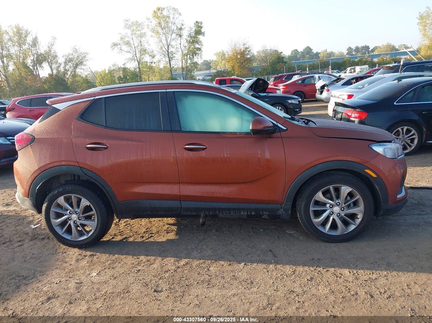 2020 Buick Encore gx 1.3 Awd Select Orange Lot 111043307560 Vin KL4MMESL6LB103341