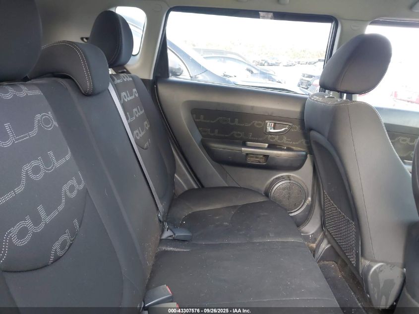 2013 Kia Soul + VIN: KNDJT2A62D7485636 Lot: 43307576