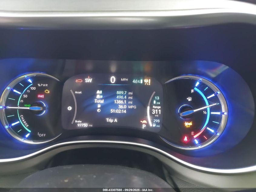 2021 Chrysler Pacifica Hybrid Limited VIN: 2C4RC1S74MR517814 Lot: 43307588