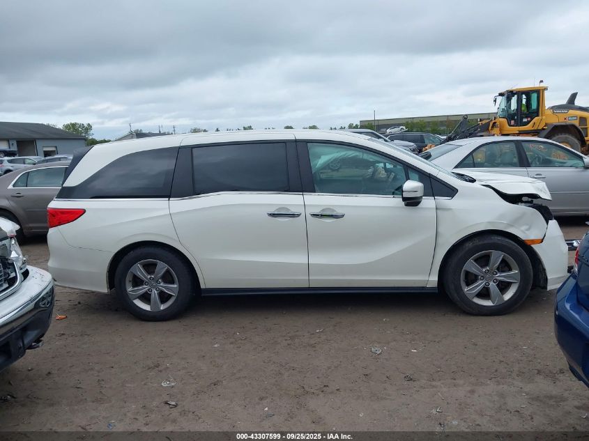 2019 Honda Odyssey Ex VIN: 5FNRL6H51KB023809 Lot: 43307599