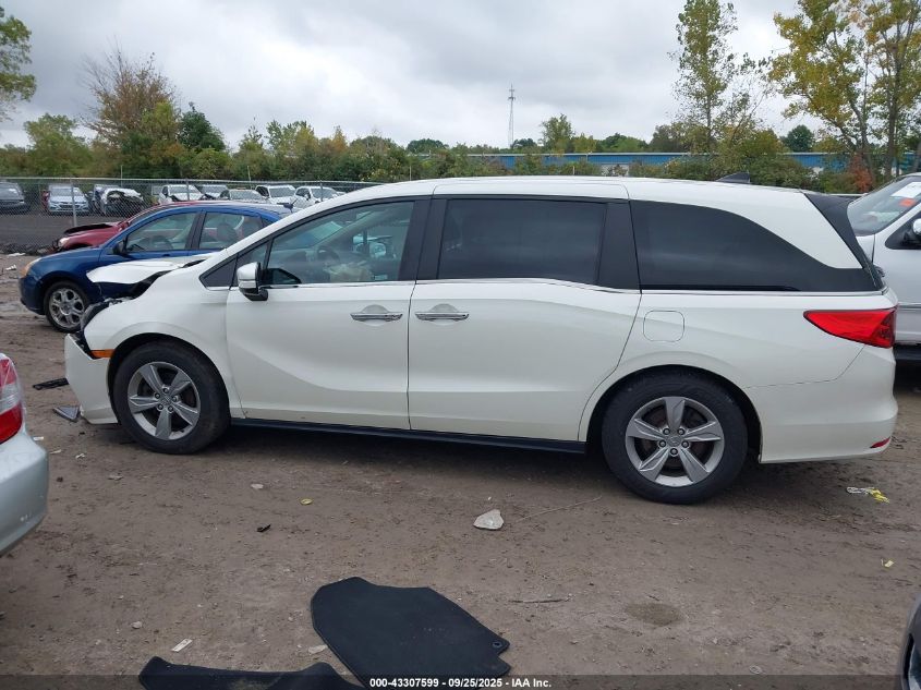 2019 Honda Odyssey Ex VIN: 5FNRL6H51KB023809 Lot: 43307599