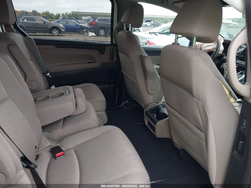 2019 Honda Odyssey Ex VIN: 5FNRL6H51KB023809 Lot: 43307599