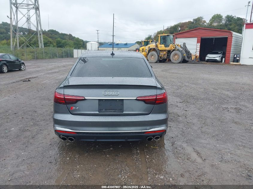 2023 Audi S4 Premium Plus Tfsi Quattro Tiptronic VIN: WAUB4AF46PA015424 Lot: 43307607
