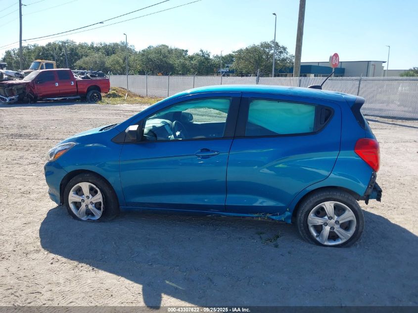 2020 Chevrolet Spark Fwd Ls Automatic VIN: KL8CB6SA4LC411431 Lot: 43307622