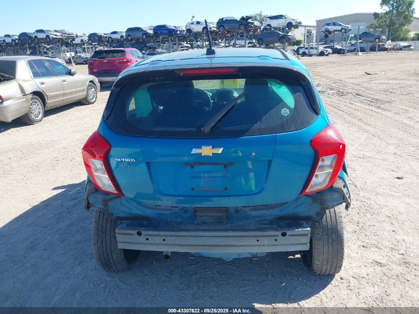 2020 Chevrolet Spark Fwd Ls Automatic VIN: KL8CB6SA4LC411431 Lot: 43307622