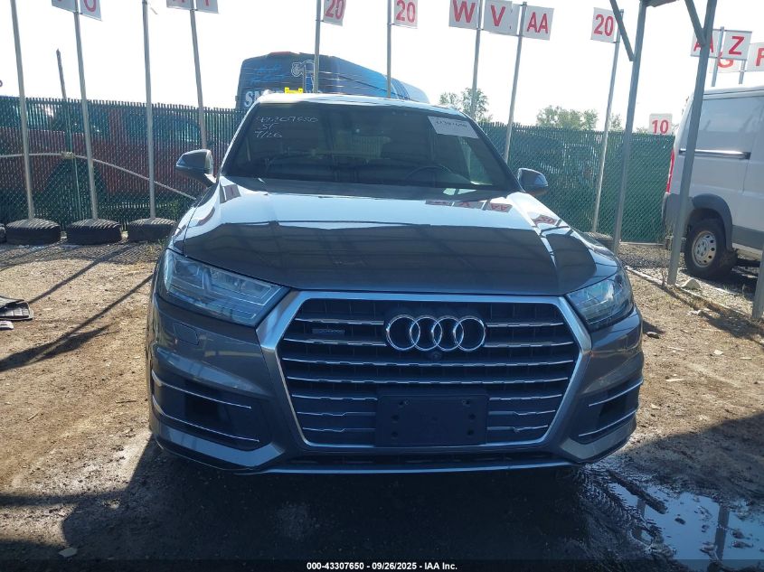 2017 Audi Q7 3.0T Premium VIN: WA1LAAF75HD012549 Lot: 43307650
