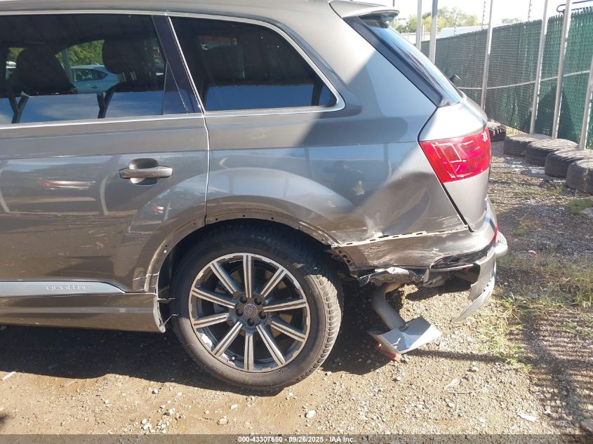 2017 Audi Q7 3.0T Premium VIN: WA1LAAF75HD012549 Lot: 43307650