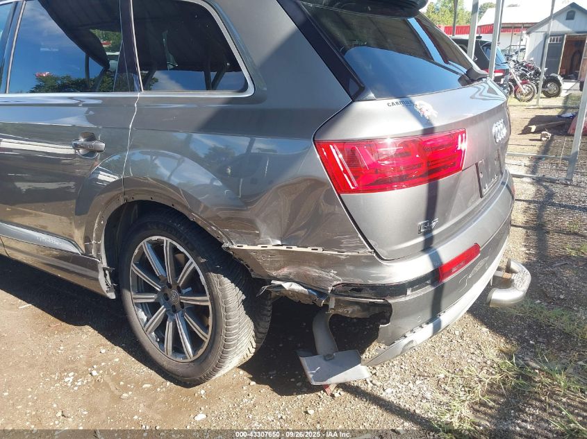 2017 Audi Q7 3.0T Premium VIN: WA1LAAF75HD012549 Lot: 43307650