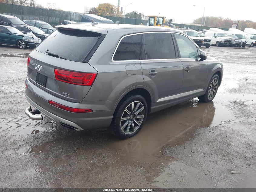 Vin: wa1laaf75hd012549, lot: 43802296, audi q7 3.0t premium 20174