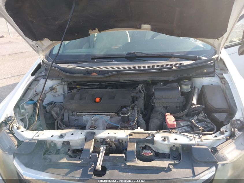 2012 Honda Civic Lx VIN: 19XFB2F55CE054909 Lot: 43307651