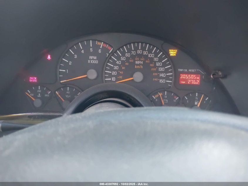 2001 Pontiac Firebird Formula VIN: 2G2FV22G412131387 Lot: 43307692