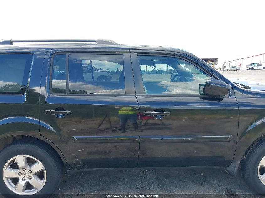 2011 Honda Pilot Ex-L VIN: 5FNYF3H5XBB036317 Lot: 43307719