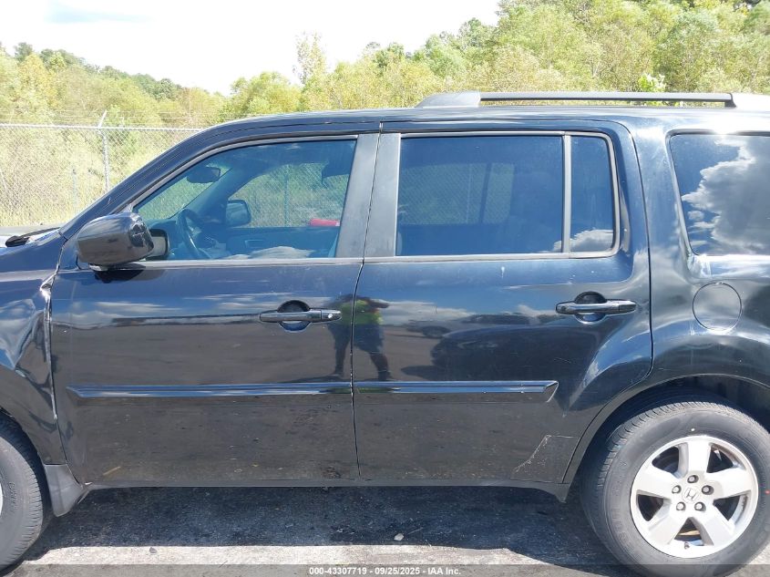 2011 Honda Pilot Ex-L VIN: 5FNYF3H5XBB036317 Lot: 43307719