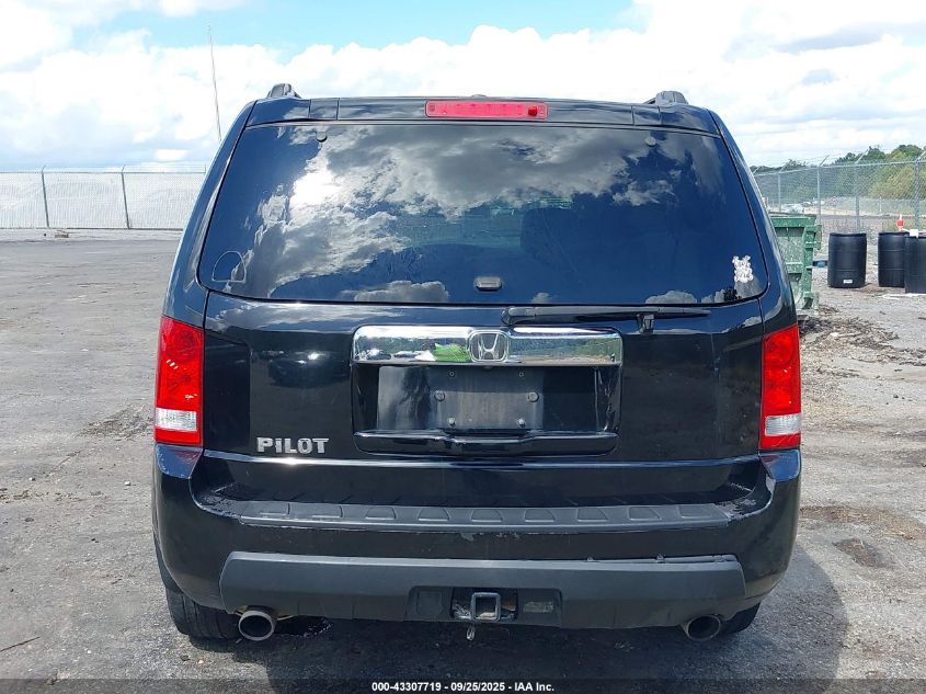 2011 Honda Pilot Ex-L VIN: 5FNYF3H5XBB036317 Lot: 43307719