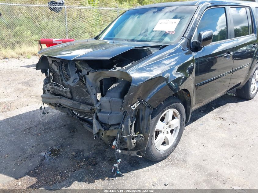 2011 Honda Pilot Ex-L VIN: 5FNYF3H5XBB036317 Lot: 43307719