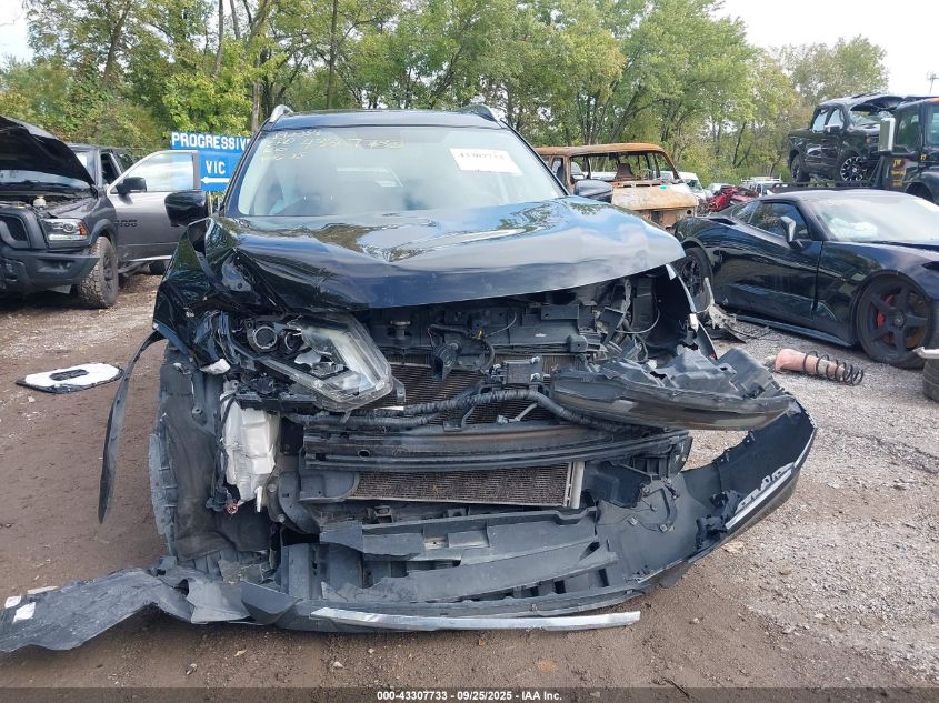 2017 Nissan Rogue Sl VIN: 5N1AT2MVXHC760021 Lot: 43307733