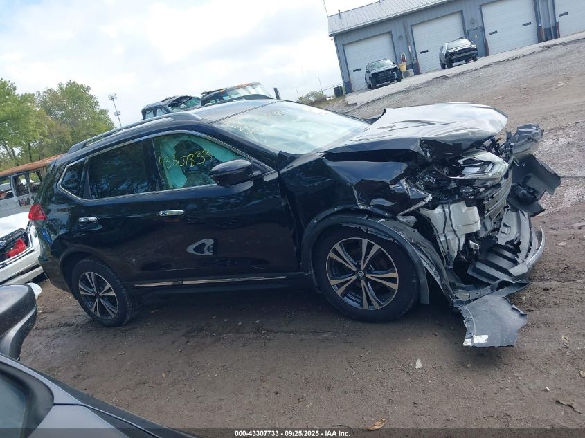 2017 Nissan Rogue Sl VIN: 5N1AT2MVXHC760021 Lot: 43307733