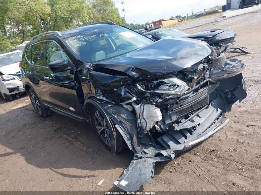 2017 Nissan Rogue Sl VIN: 5N1AT2MVXHC760021 Lot: 43307733