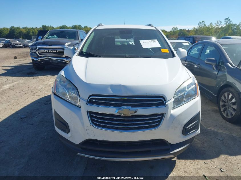 2016 Chevrolet Trax Lt VIN: 3GNCJPSB3GL257787 Lot: 43307739