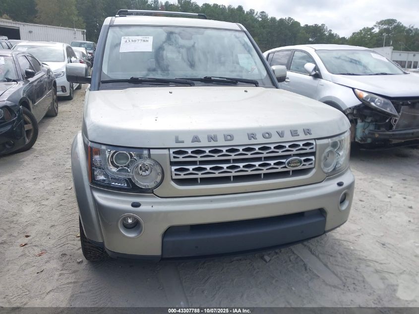 2012 Land Rover Lr4 Hse VIN: SALAG2D42CA602544 Lot: 43307788