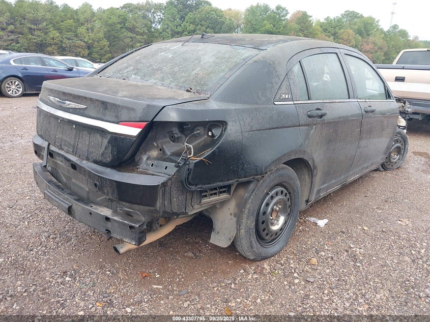 1C3CCBAB3CN158201 2012 CHRYSLER 200 photo no. 4