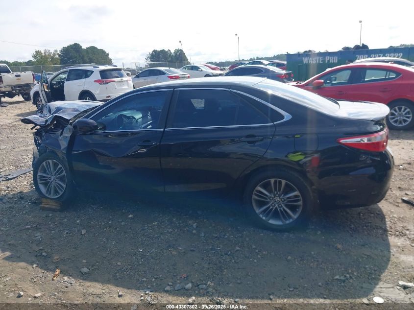 2015 Toyota Camry Se VIN: 4T1BF1FK9FU880523 Lot: 43307802