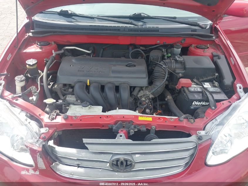 2003 Toyota Corolla Le VIN: 2T1BR32EX3C067465 Lot: 43307813